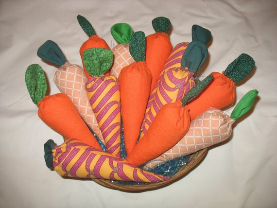 Catnip toy carrots