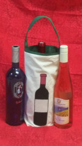 Tote bag, wine